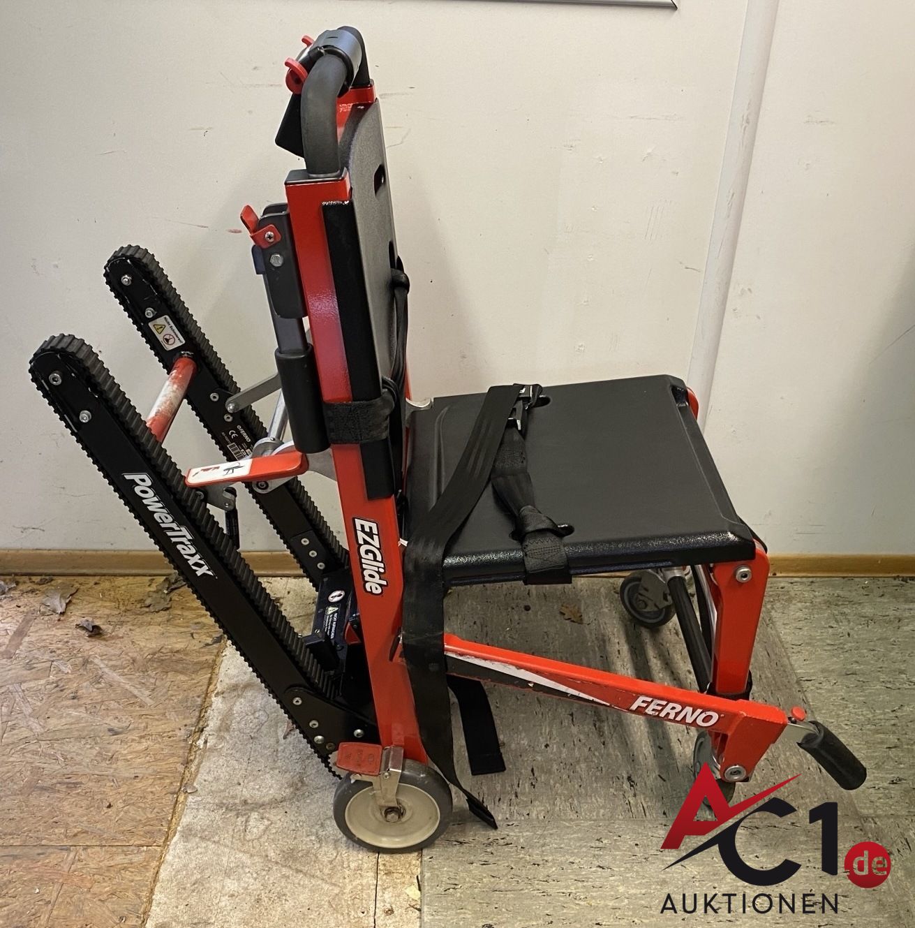 Tragestuhl/Treppensteiger Ferno 59T EZ Glide mit elektr. Raupenantrieb